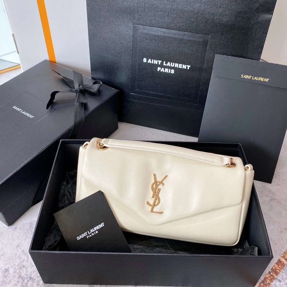 PLUNGED YSL LAMBSKIN IN CALYPSO 0819